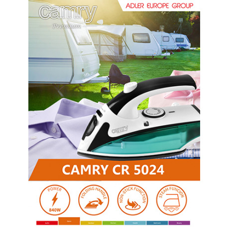 CAMRY CR5024 - Putna parna pegla