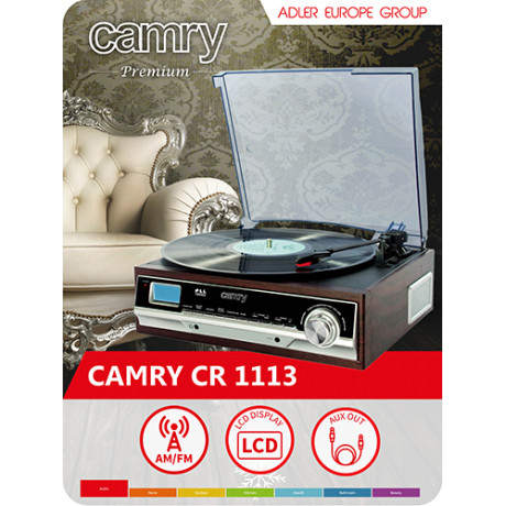 CAMRY CR1113 - RADIO GRAMOFON